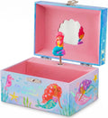 Giggle & Honey® Musical Mermaid Jewelry Box for Girls | Music Boxes for Little Girls, Toddler Jewelry Box for 4 Year Old Kids, Toys for Toddlers, Birthday Gifts for Kids 5-9 Years