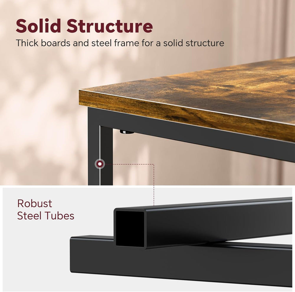 Simple Trending End Table, Nightstand Set of 2, Side Table for Living Room, B...