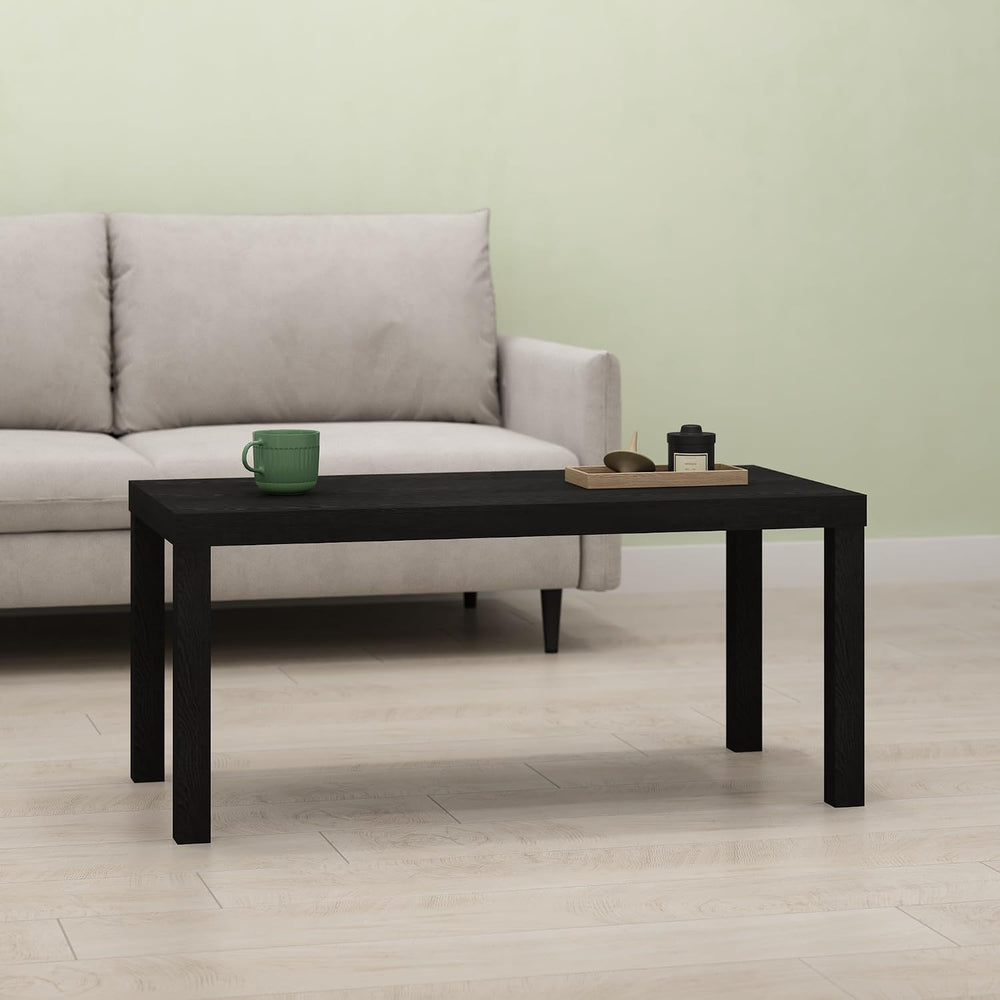 Bayan Coffee Table, Square Side Table or Small Spaces, Living Room, Black | 1...