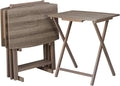 Grehge ized Tray Table Set