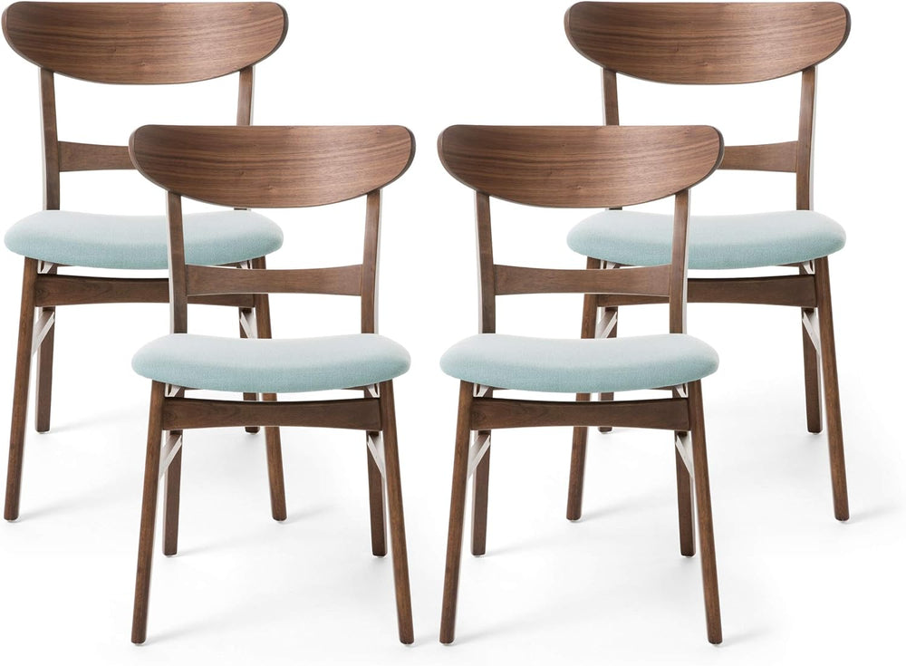 Christopher Knight Home Griselda Mid-Century Modern Dining Chairs (Set of 4),...