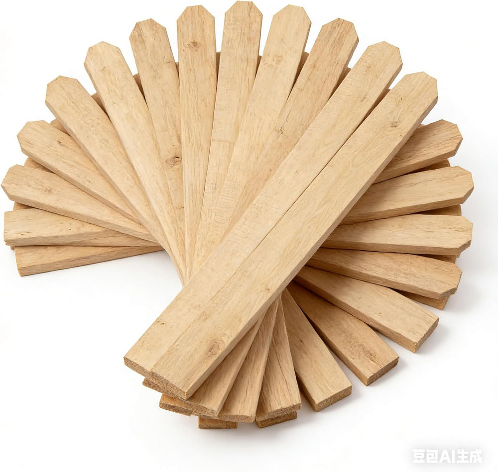 JAXPETY 6ft Dog-Ear Fence Picket 5.9 x 0.5in Fir Wood Fence Boards 50-Pack