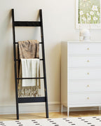 Hzuaneri Blanket Ladder Shelf for Living Room BR02104BBR35804B