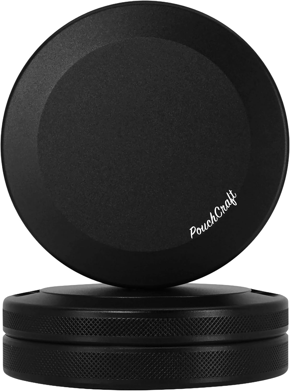 Metal Can | Metal Container for Pouches | Aluminum Used Pouch Storage Tin | Airtight O-Ring Moisture Odor Proof EDC Pocket Tin | Defiance Edition (Black)