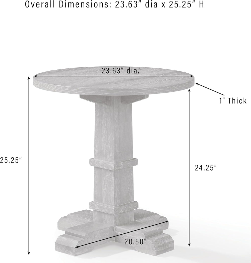 Crosley Furniture Joanna Modern Farmhouse Side Table, End Tables, Accent, Liv...