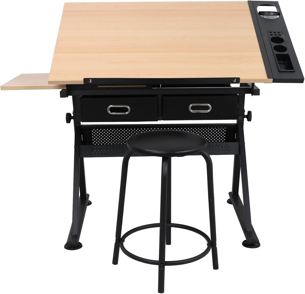 NOVA MICRODERMABRASION Adjustable Height Drafting Desk Drawing Table Tiltable...