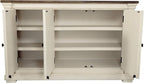Signature Design by Ashley Bolanburg French Country Dining Room Server, Two-tone White & Brown