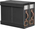 2 Pack Bed Sheet Organizers And Storage(King & Queen Size),Foldable Bedding Storage Box With Leather Handle,Sheet Organizer For Duvet Cover Set,Black
