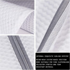 Extra Large Honeycomb Mesh Laundry Bag125gsm Net Fabric Durable and Reusable Delicate Wash Bag,Travel Organization Bag for Lingerie,Clothes,Jeans,Bath Towel,Sock (3 Large)