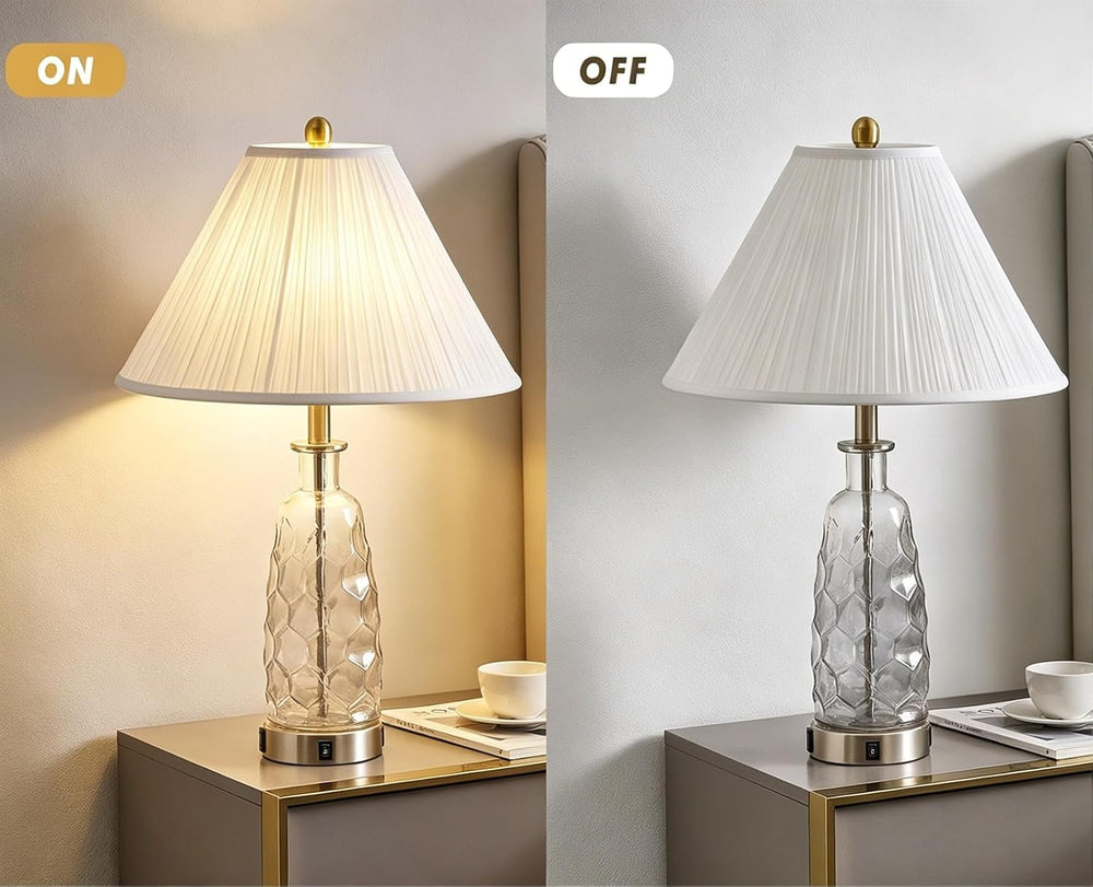 6" Top x 17" Bottom x 11 1/2" Slant Height Lamp Shades for Tab...