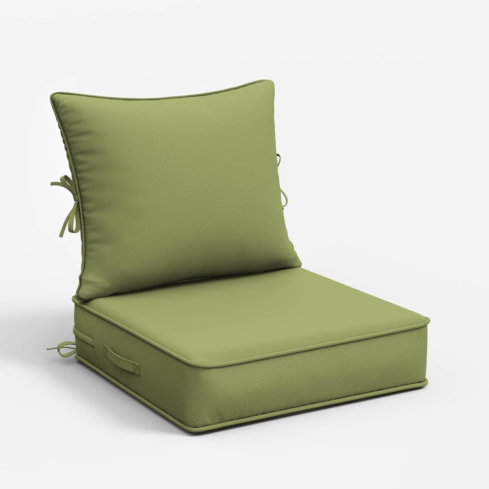 Outdoor Chair Cushion Set of 1, 19x19x4 Waterproof Fade Resistant