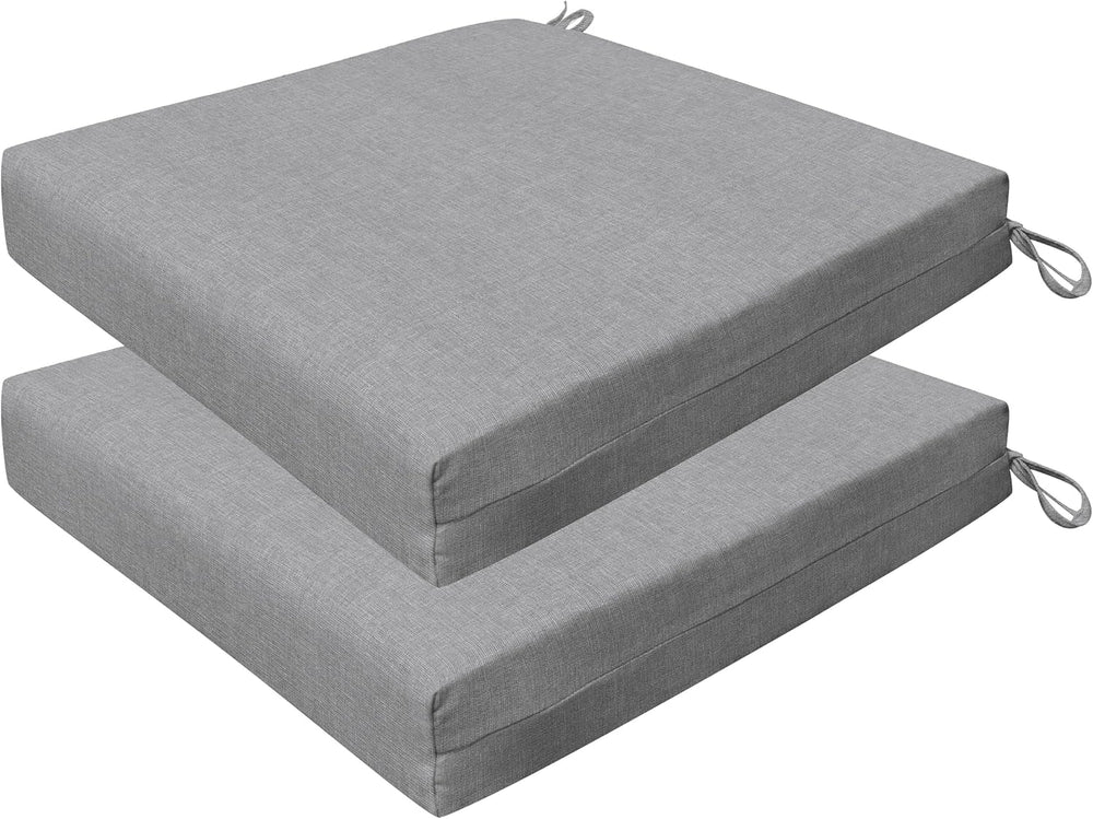 Honeycomb Outdoor Heritage Set of 2 Seat Pads for Patio Furniture, 20 x 20