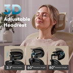 Ollega Ergonomic Office Chair with Memory Foam Seat, Computer Desk Chair | 3.5" Memory Foam Cushion, 3D Adjustable Headrest, Lumbar Support, Flip-Up Armrests, Breathable Mesh, 330LBS Weight Capacity