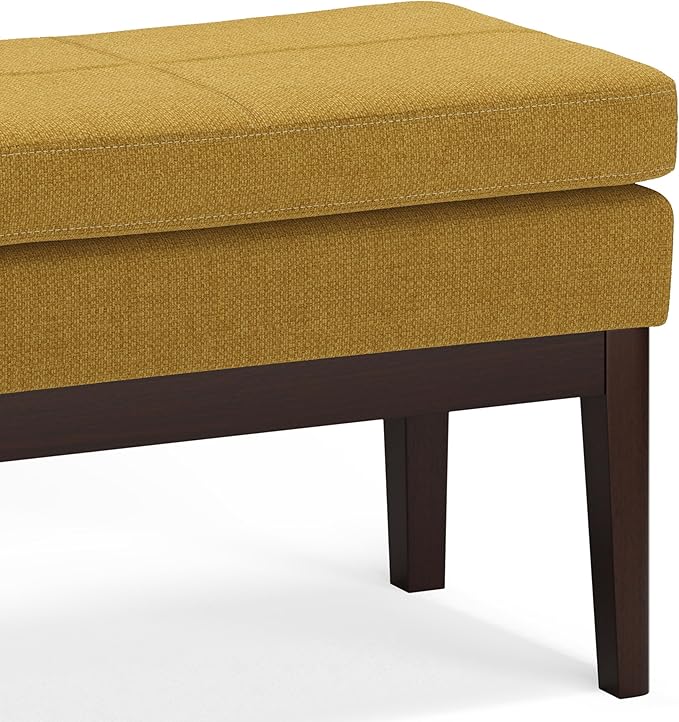 SIMPLIHOME Mckinley 16-inch Wide Solid Mango End Table in Ash Grey, Contemporary-Style Hexagonal Side Table for Living Room or Bedroom, Assembled