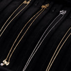 Frebeauty 15 Hooks Necklace Tray Velvet Neckalce Organizer with Clear Lid Lockable Necklace Holder Box Jewelry Organizer for Pendants Chains Necklace Jeweley Tray for Women Girls(Black)
