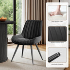 Miereirl Modern 3-Piece Round Wooden Dining Table and Chair Set,31.5" Table with Semi-Open Storage Rack and Sliding Door, Dining Chairs Made of High-end Fabric, Warm Home Dining Room Combination