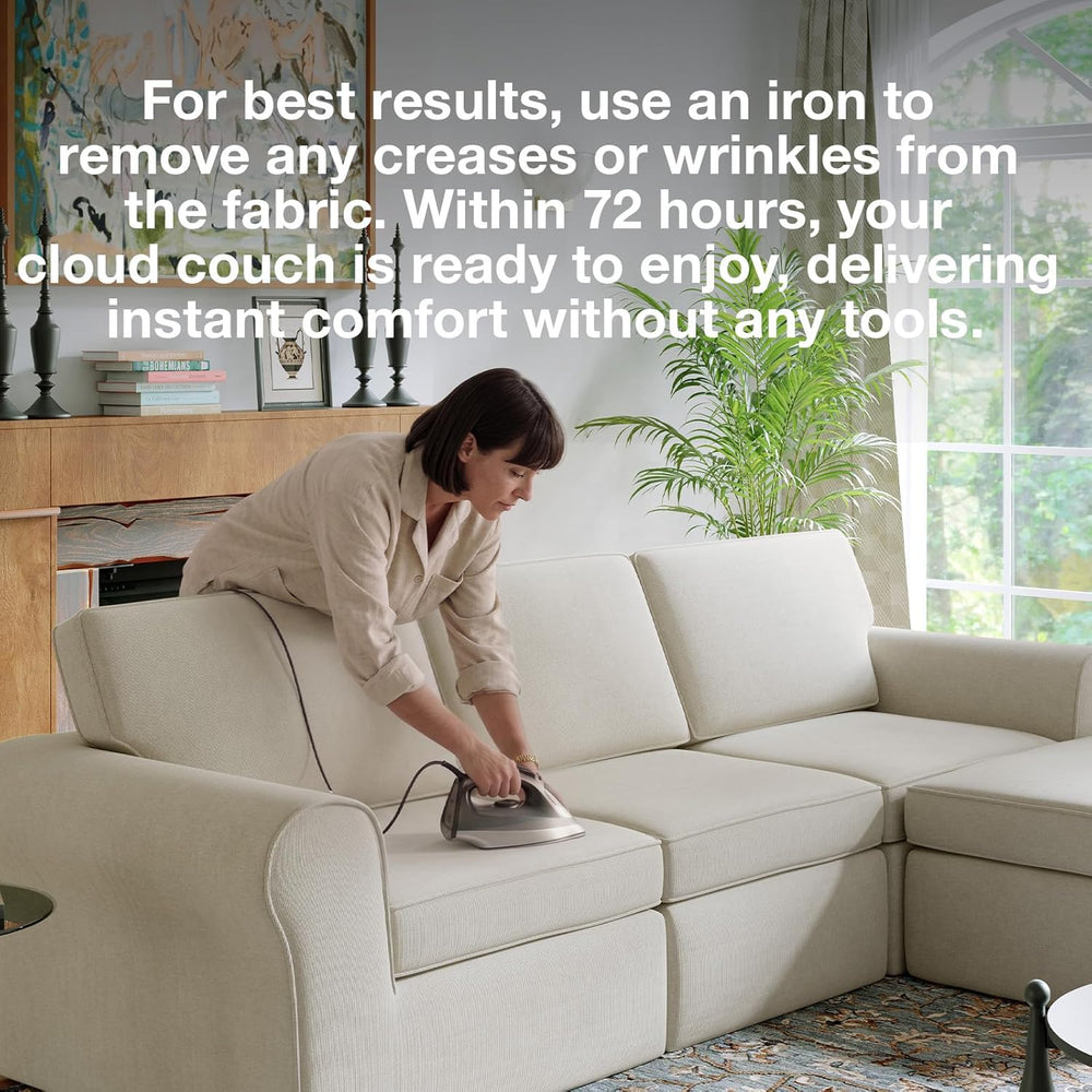 Novilla 108" Modular Sectional Sofa, Modular Sectional Couches for Livin...