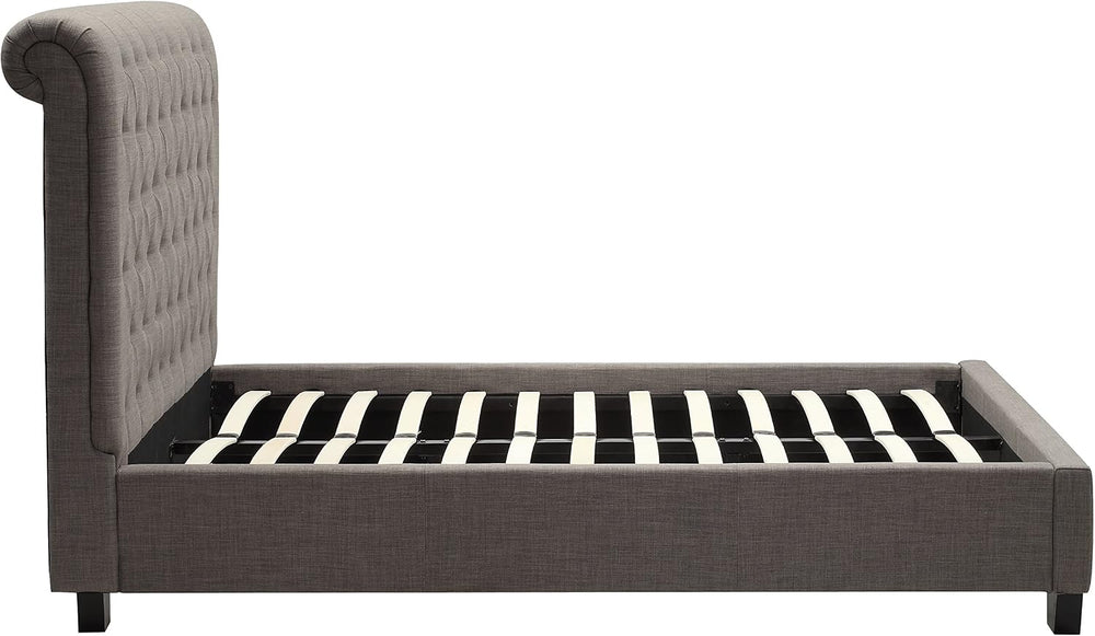 Modus Furniture Royal Tufted Headboard, King, Espresso