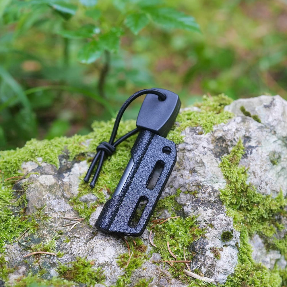 Fire Steel Holder for Kydex Sheath With Fire Starter Kit, Camping Essentials,...