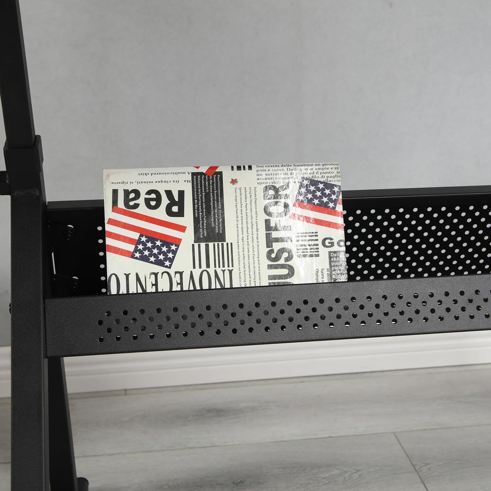 Adjustable Drafting Table Desk with Storage, 2 Drawers, Tilting | MDF tilting...