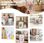 Custom Name Laundry Hamper, Personalized Laundry Baskets with Name for Boys Girls Women Men, Customized Collapsible Dirty Clothes Hamper Easy Storage Gifts for Bedroom Bathroom Living Room