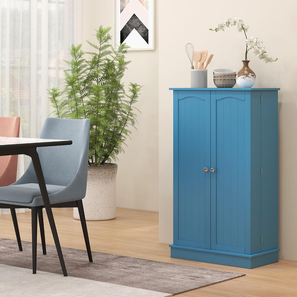 Kitchen Pantry Cabinet Buffet Sideboard for Coffee Maker & Toaster,Snacks...