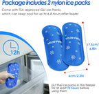 YOUSHARES Insulin Cooler Travel Case TSA Approved - Portable Medication Cooler for Travel and Daily Life, Diabetic Travel Case with 2 Ice Packs