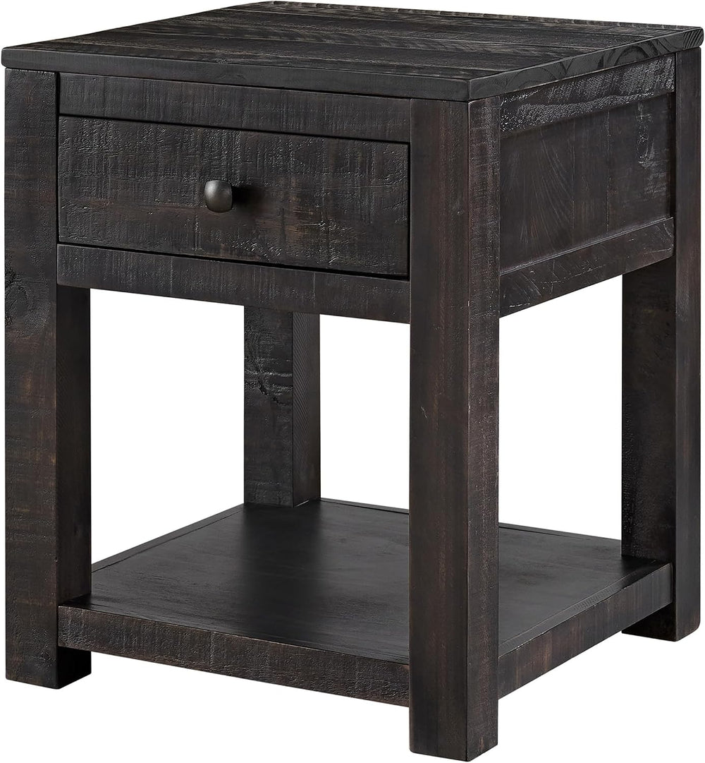 Alaterre Furniture Durham Bedroom Nightstand - 20in Small Side Table Set with...