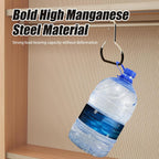 Maximize Closet Space with Versatile Storage, Hat Hangers for Closet, Hat Organizer, Multi-Functional Organizer Space Saving for Hats, Ties, Scarves, Delicate Fabrics (3pcs*Pink)