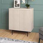 Henn&Hart Whitman Accent Cabinet, 28" Wide, White