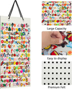 PACMAXI Hanging Shoe Charm Holder with 184 Holes