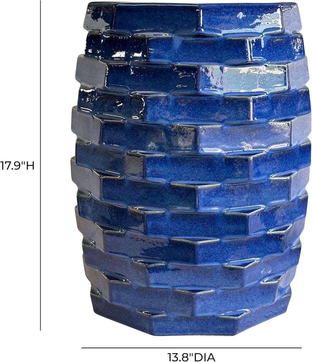 Tov Furniture Trax Azul Ceramic Table