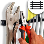 12" Heavy-Duty Magnetic Tool Holders (4 Pack - 48" Total) - Extremely Powerful Magnetic Pull Force to Hold Heavy Tools (Upgraded Version) - Professional Tool Bars/Strips Organizer