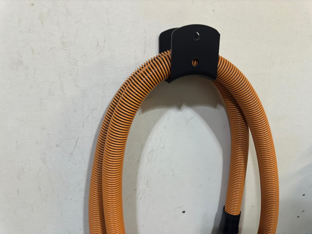 Heavy-Duty Hose Hanger - Wall Mount Hook for Wet/Dry Vacuum Hoses | Universal Hose Storage Rack for Garage, Workshop & Utility Room | Durable Vacuum Hose Organizer