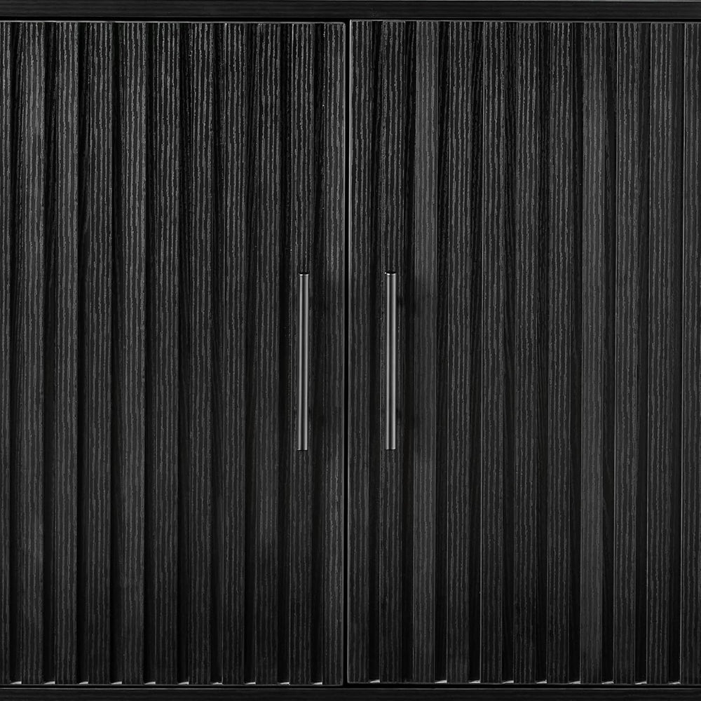 Best Choice Products Slatted Sideboard Buffet Cabinet, Entryway Table, Accent...