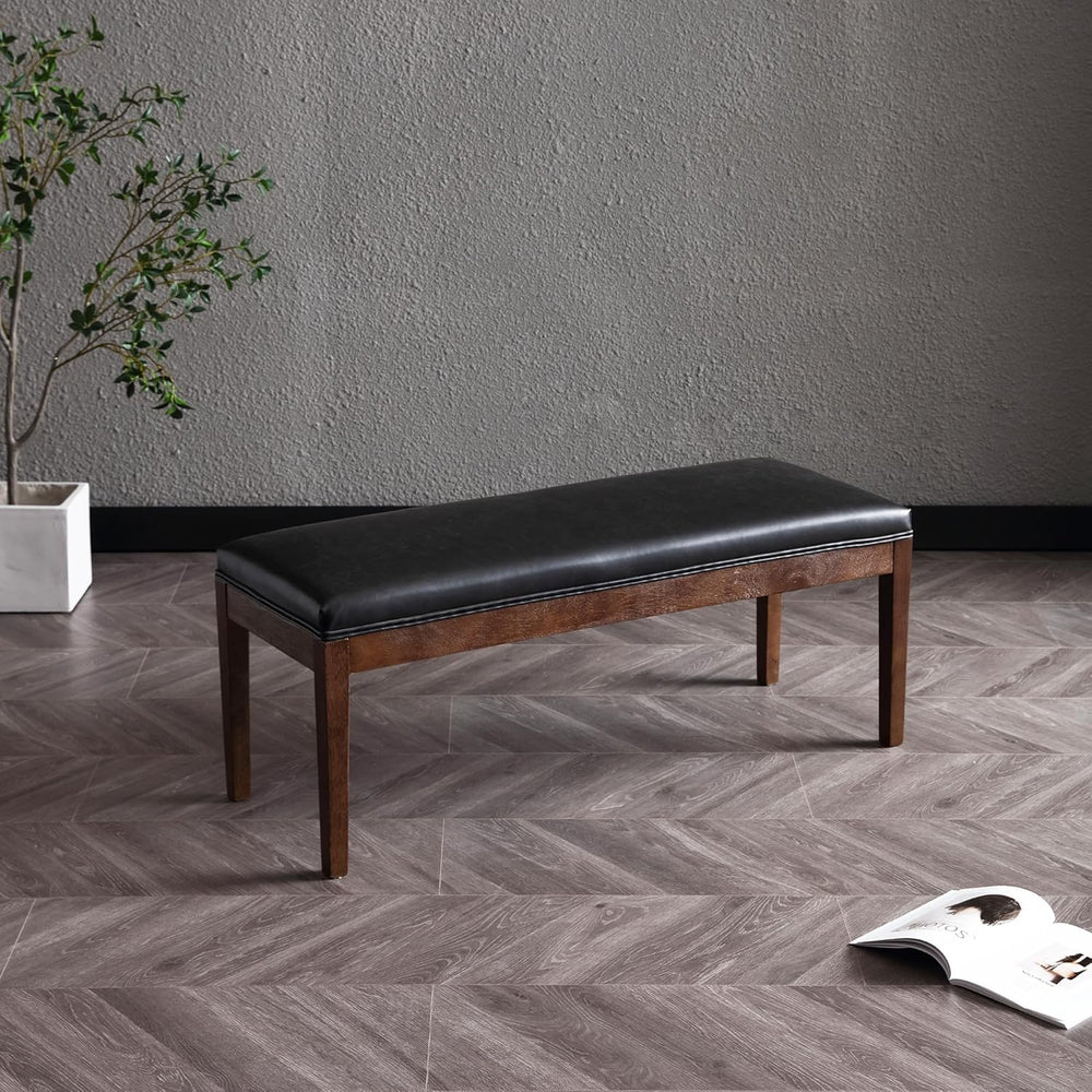 LZAREAL Upholstered Entryway Bench Modern Shoe Benches for Hallway Porch Bedr...