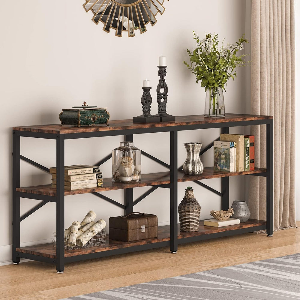 Tribesigns 70.9 Inch Extra Long Console Table, Modern Sofa Table Behind Couch...