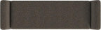 HomePop Modern Storage Bench with Wood Legs Home Décor|Bench with Storage for Living Room & Bedroom - Dark Brown Boucle