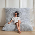 MAXYOYO 3 in 1 Bean Bag Chair, Giant Bean Bag Sofa Bed, Floor Couch with High-Density Foam Filling, Bean Bag Chair for Adult