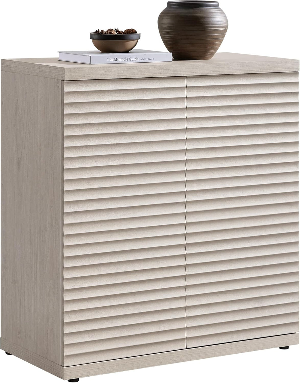 SICOTAS Buffet Cabinet with Storage Accent Sideboard Modern Credenza with Doo...