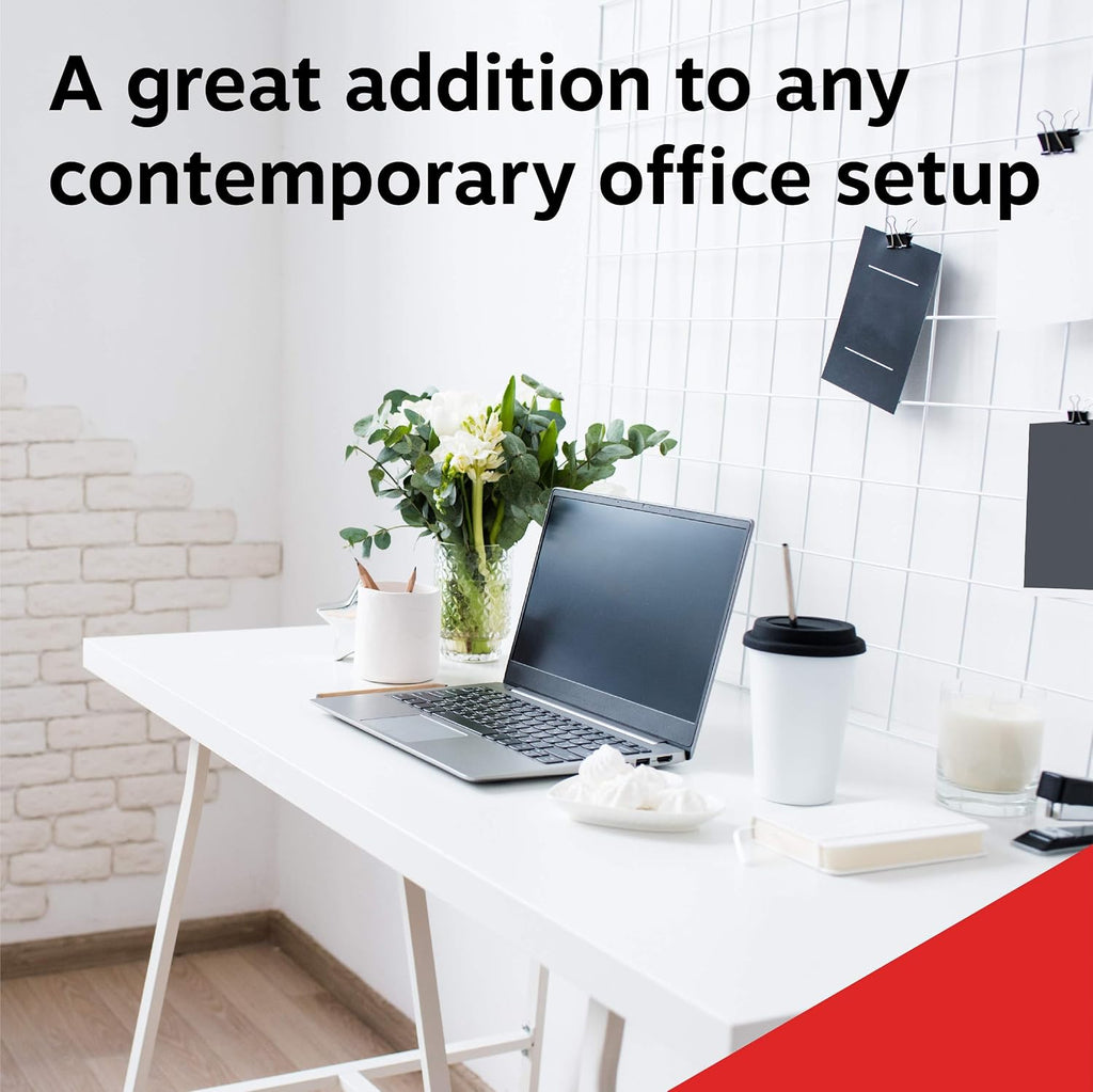 STAPLES Sorina Bonded Leather Chair - Adjustable Office Chair with Plush Padding, Provides Lumbar, Arm and Head Support, Perfect Desk Chair for The Modern Office