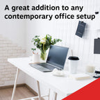 STAPLES Sorina Bonded Leather Chair - Adjustable Office Chair with Plush Padding, Provides Lumbar, Arm and Head Support, Perfect Desk Chair for The Modern Office
