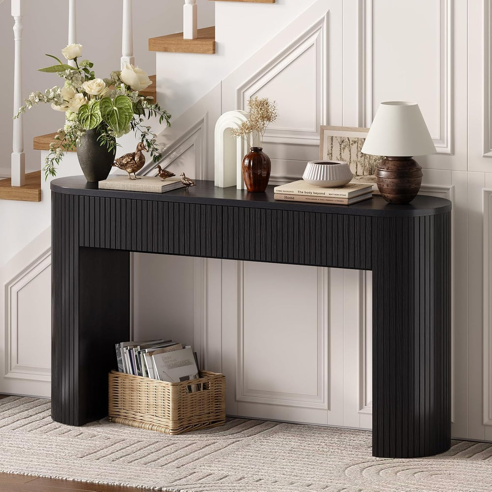 ONBRILL 55 Inch Console Table with 2 Drawers, Entryway Tables with Storage | ...