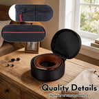 Belt Organizer Case,Travel Belt Storage Holder for Closet Drawer,Display Case for Belts,Ties,Portable Container Storage Holder,Height 2.6inch(Bag Only)