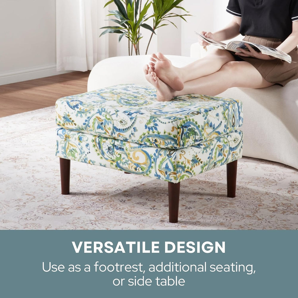 Convenience Concepts Designs4Comfort Marlow Ottoman 27" - Mid-Century Mo...
