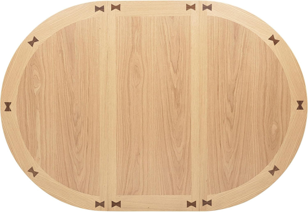 Coaster Home Furnishings - LAVON - Wood - Oval Extendable Dining Table with 1...