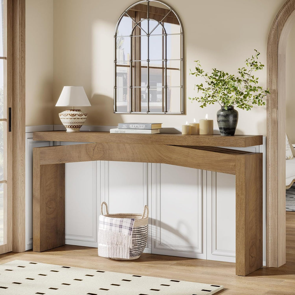 Celaform 63 Inch Console Tables for Entryway Farmhouse Style | Long Sofa Tabl...