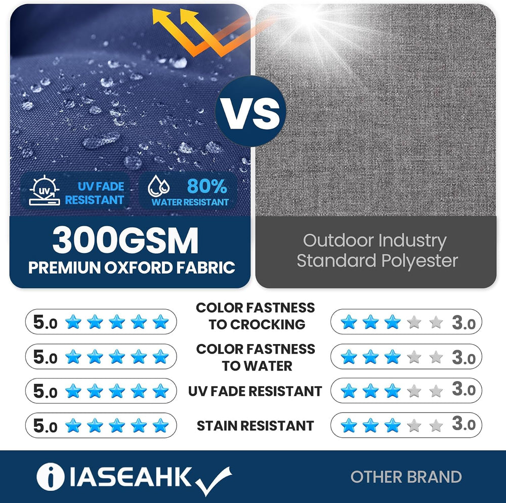 IASEAHK Outdoor Bench Cushion 59x18x5 Inch, Waterproof & Fade-Resistant P...