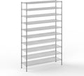 18" Deep x 60" Wide x 96" Height Wire Shelving Kit | 10-Tier | NSF Commercial Storage Rack Unit