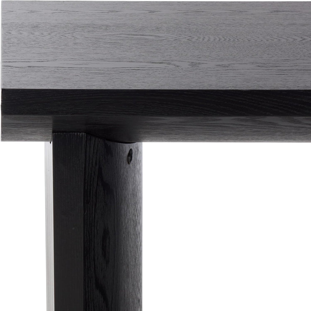 SAFAVIEH Home Collection - Bara Modern End Table, Black Rectangular Accent Si...